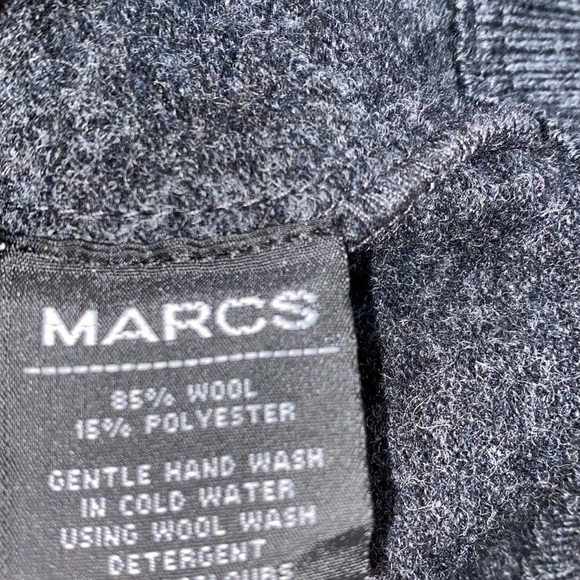 Marcs men’s shirt jacket size large wool blend zippered - Picture 8 of 9